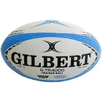 Gilbert G-TR4000 Trainer Rugbybal - topmerk - Lichtblauw Maat 5