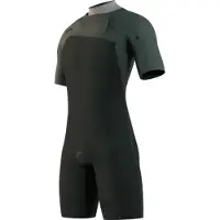 Mystic Motion 3/2 Mm Short Sleeve Shorty Met Rits Aan De Voorkant