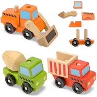 Melissa & Doug bouwvoertuigen 3-delig