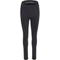 Agu Essential Lange Fietsbroek Dames - Met Zeem - Zwart - XL