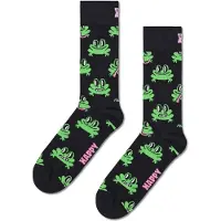 Happy socks Unisex Frog Black-Schoenmaat 36 - 40