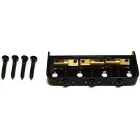 Wilkinson B-WTBS-B korte brug messing staggered zadels zwart
