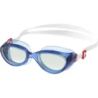 Speedo Futura Hydrospex Zwembril - Comfortabele Duikbril Volwassenen - Anti condens & UV-bescherming - Recreatieve Zwembril met Verstelbare Band - Zwart/Grijs