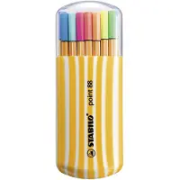 Stabilo Boligafos Fineliner Point 88 Pen 20 Units Veelkleurig Kinderen