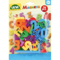 Lena Magneet Getallen en Tekens - 36 delig