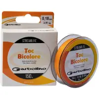 GARBOLINO Streamline Toc Bicolore 150m (Fluo Orange) - Maat : 0.20mm