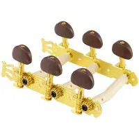 Salvador Cortez MH0620 Stemmechanieken 3L/3R Goud met Amber Knoppen voor Model 06081520