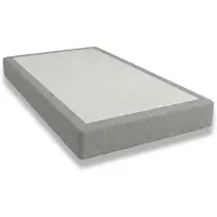 Mörgenn Gestoffeerd Hotel Matras 20 cm - Pocketvering + Koudschuim - Lichtgrijs - 120x210 cm - Hardheid Zacht