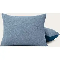HappyBed Kussenslopen Blue 60x70 cm - Kussensloop set 2 stuks - 100% Microvezel - Ultieme slaapcomfort