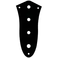 Boston CP-JB-B Control Plate voor Jocker Bass - Zwart Glanzend