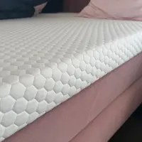 Mörgenn Luxe Topper Suprême - Koudschuim + Serene Schuim - Luxe Hexagon tijk - 90x200 cm - 12 cm
