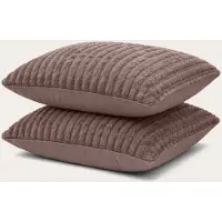 HappyBed Kussenslopen Brown 60x70 cm - Kussensloop set 2 stuks - 100% Microvezel - Ultieme slaapcomfort