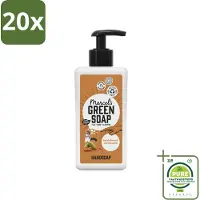 Marcel's Green Soap 20 x Marcel’s Green Soap – Handzeep – Sandelhout & Kardemom – 250 ml - Grootverpakking - Handzeep - Natuurlijke Handzeep - Handzeep Met Geur - Handzeep Sandelhout - Handzeep Lavendel
