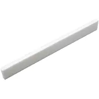 AllParts BS0246000 Zadel van gebleekt been voor akoestische gitaar 105x3x11 mm
