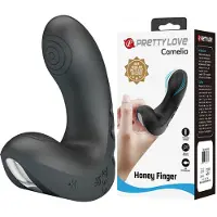 Pretty Love - Camelia - Vinger Vibrator - Zwart