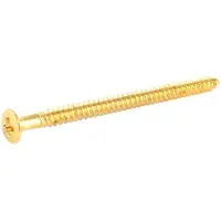 AllParts GS3312002 soapbar pickup montageschroeven 4 x 38 mm – goud (4 stuks)