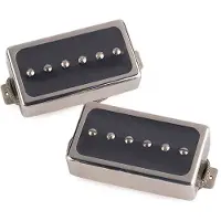 Lollar 10304-111521 Set Van Twee Novel 90 Single Coil Pickups - hals en brug, matzwart