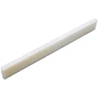 AllParts BS2246BU0 Set van 15 vintage zadels van ongebleekt been voor akoestische gitaar