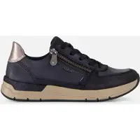 Rieker Sportieve veterschoen blauw