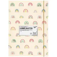 Folia 69012 - A3 Hot Foil Rainbows map, gemaakt van stevig karton met elastiek