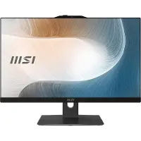MSI M242P 1M-1400ES, 60,5 cm (23,8 inch), Full HD, Intel Core i3, 8 GB, 256 GB, zwart