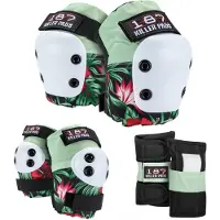 187 Killer Pads - Six Pack Hibiscus - Beschermset - S/M