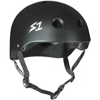 S-One - V2 Lifer Matte Black - Skate Helm - L
