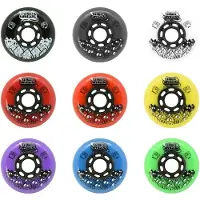 On24 - 76mm Street Invaders 4-pack - Skate Wielen - Blauw