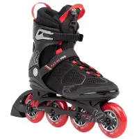 K2 - F.I.T. 84 Pro Black/Red - Recreatie Fitness Skates - 40