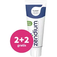 Zendium 2+2 gratis: Tandpasta Classic 75 ml