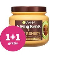 Garnier 1+1 Gratis: Loving Blends Avocado Olie En Shea Boter Haarmasker 340 Ml