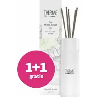 Therme 1+1 Gratis: Home Geurstokjes Zen White Lotus 100 Ml