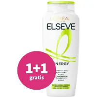 L'Oréal 1+1 Gratis: Elseve Energy Shampoo 250 Ml