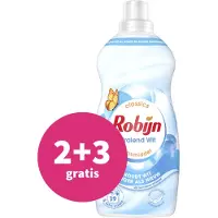 Robijn Klein & Krachtig Stralend Wit Vloeibaar Wasmiddel 1,19 liter (39 wasbeurten)