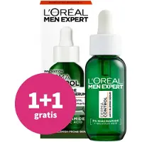 L'Oréal Paris Men Expert Derma Control Serum - Tegen oneffenheden, pigmentvlekken en acne - met niacinamide en salicylzuur - 30ml