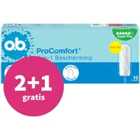 O.B. 2+1 gratis: o.b. Pro Comfort Advanced Super Plus 16 stuks