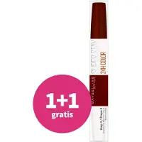 Maybelline Make-up lippen Lippenstift Super Stay 24 H lippenstift No. 585 Burgundy