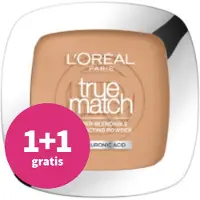 L'Oréal 1+1 gratis: True Match Poeder 7D/W 9 gr