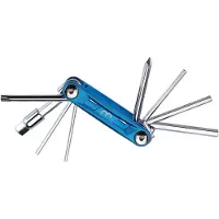 BBB Cycling PrimeFold S Fietsgereedschap - Gereedschapset - Multi-use - Inklapbare multi-tool voor fiets - 9 functies - BTL-48S