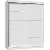 Top E Shop Iga 160/C WITTE kledingkast