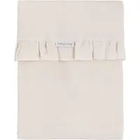 Babys Only Ledikantlaken Calm warm linen - met ruffle