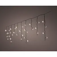 Lumineo Icicle twinkle led - 7.5m 175LED klassiek warm