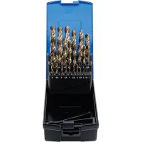Bgs Boorbitje, Draaiboorset HSS-G M35 Kobaltstaal 1 - 13 mm 25-delig. (1 mm - 13 mm)