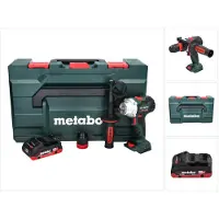 Metabo Boormachine + slagboor, BS 18 LTX BL Q I Accuboormachine 18 V 130 Nm Brushless + 1x accu 4.0 Ah + metaBOX - zonder L (Oplaadbare batterij)