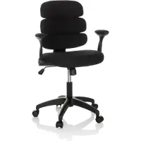 Hjh OFFICE Kinderdraaistoel Kid ERGOLINO B, een draaistoel met een ergonomische rugleuning