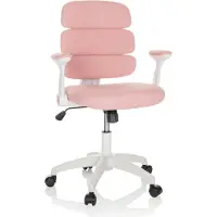 Hjh OFFICE Kinderdraaistoel Kid ERGOLINO W, kinderstoel met ergonomische rugleuning