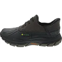SKECHERS Slip-ons John Deere, waterdicht: Gerespecteerd - Tanzier herenmodel (bruin/zwart), maat 45