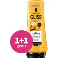 GLISS 1+1 Gratis: Conditioner Oil Nutritive 200 Ml