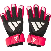 Adidas Predator Match Fingersave Keepershandschoenen Kids Zwart Wit Rood