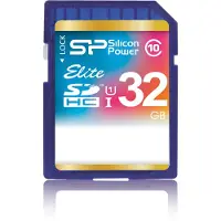 Silicon Power Elite 32 GB SDHC UHS-1 Class 10 Speicherkarte